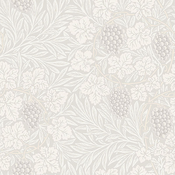 Purchase 4153-82016 A-Street Wallpaper, Vine White Woodland Fruits - Hidden Treasures