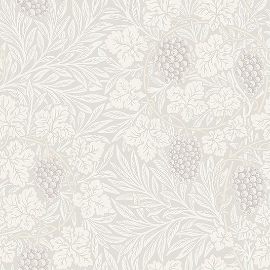 Purchase 4153-82016 A-Street Wallpaper, Vine White Woodland Fruits - Hidden Treasures