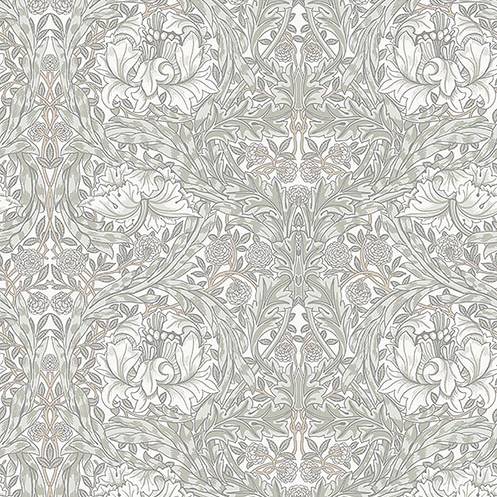 Purchase 4153-82022 A-Street Wallpaper, African Marigold White Floral - Hidden Treasures