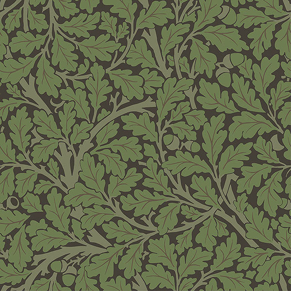 Purchase 4153-82030 A-Street Wallpaper, Oak Tree Black Leaf - Hidden Treasures