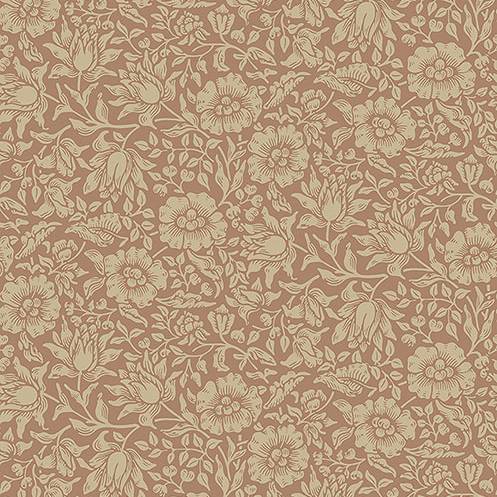 Purchase 4153-82040 A-Street Wallpaper, Mallow Rose Floral Vine - Hidden Treasures