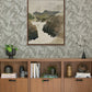 Purchase 4155-27327 A-Street Wallpaper, Anita Pewter Woodland Floral - Drew & Jonathan Home IV1