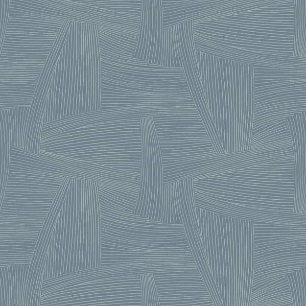 Purchase 4155-27334 A-Street Wallpaper, Reid Sky Blue Woven Geometric - Drew & Jonathan Home IV