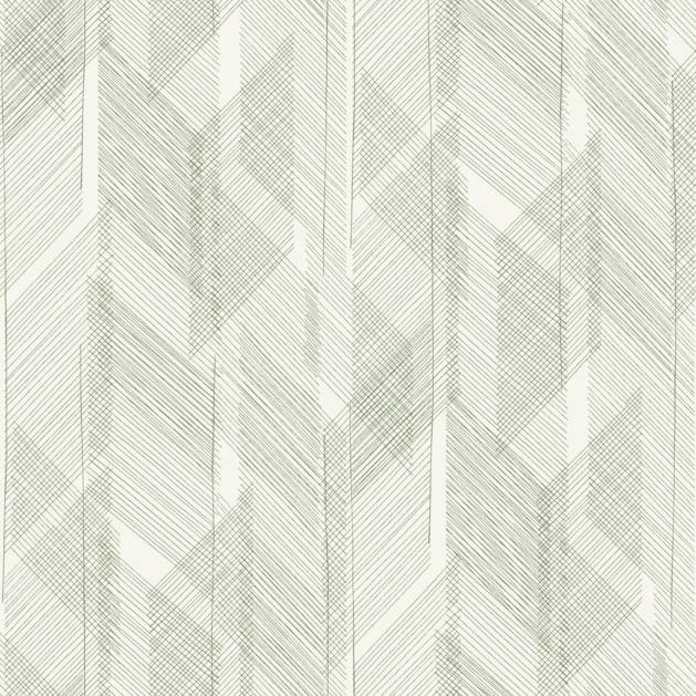 Purchase 4155-27335 A-Street Wallpaper, Bryant Evergreen Crosshatch - Drew & Jonathan Home IV