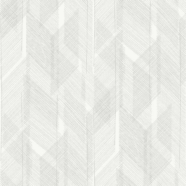 Purchase 4155-27338 A-Street Wallpaper, Bryant Silver Crosshatch - Drew & Jonathan Home IV