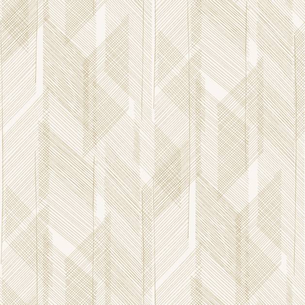 Purchase 4155-27339 A-Street Wallpaper, Bryant Gold Crosshatch - Drew & Jonathan Home IV