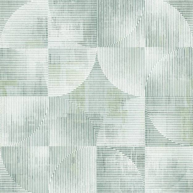 Purchase 4155-27340 A-Street Wallpaper, Woodbine Sage Abstract Geometric - Drew & Jonathan Home IV