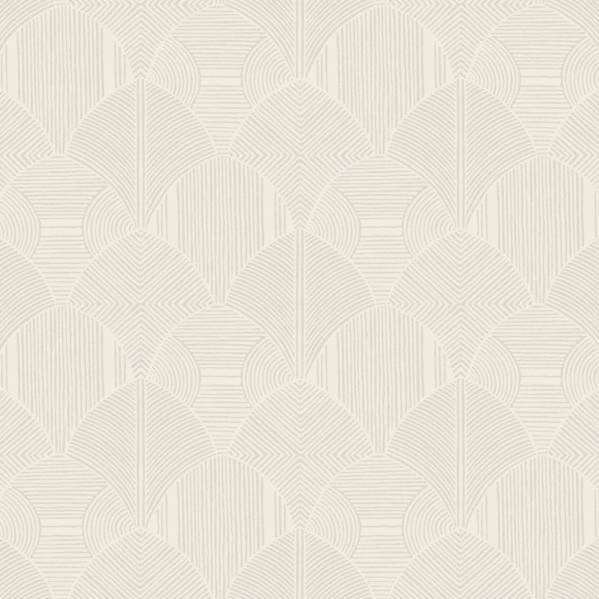 Purchase 4155-72805 A-Street Wallpaper, Meyberg Ivory Geometric - Drew & Jonathan Home IV