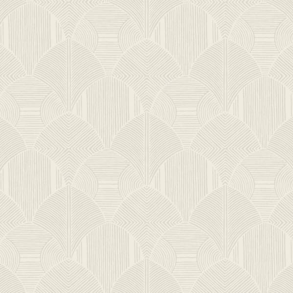 Purchase 4155-72805 A-Street Wallpaper, Meyberg Ivory Geometric - Drew & Jonathan Home IV