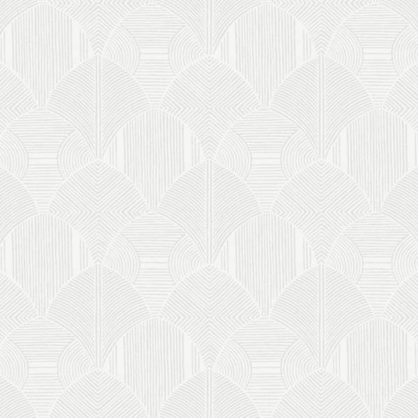 Purchase 4155-72806 A-Street Wallpaper, Meyberg Silver Geometric - Drew & Jonathan Home IV