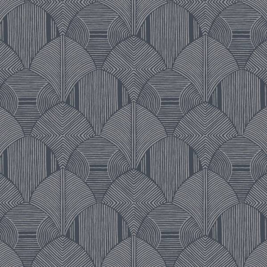 Purchase 4155-72807 A-Street Wallpaper, Meyberg Blue Geometric - Drew & Jonathan Home IV