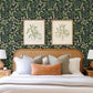 Purchase 4155-72813 A-Street Wallpaper, Mildred Evergreen Botanical Trail - Drew & Jonathan Home IV12