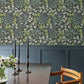 Purchase 4155-72815 A-Street Wallpaper, Mildred Charcoal Botanical Trail - Drew & Jonathan Home IV1