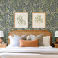 Purchase 4155-72815 A-Street Wallpaper, Mildred Charcoal Botanical Trail - Drew & Jonathan Home IV12