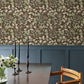 Purchase 4155-72816 A-Street Wallpaper, Mildred Espresso Botanical Trail - Drew & Jonathan Home IV1