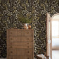 Purchase 4155-72817 A-Street Wallpaper, Mildred Black Botanical Trail - Drew & Jonathan Home IV1