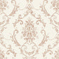 Purchase 4157-25041 Advantage Wallpaper, Glenda Copper Floral Damask - Curio