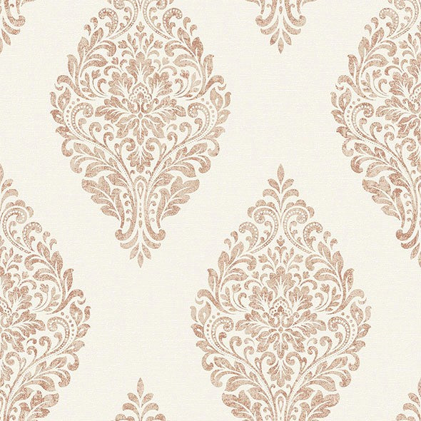 Purchase 4157-25045 Advantage Wallpaper, Gillian Copper Medallion - Curio