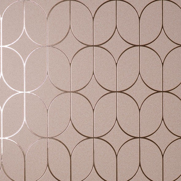 Purchase 4157-42805 Advantage Wallpaper, Raye Pink Rosco Trellis - Curio