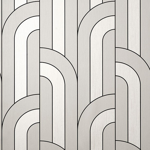 Purchase 4157-42843 Advantage Wallpaper, Ezra Platinum Arch - Curio