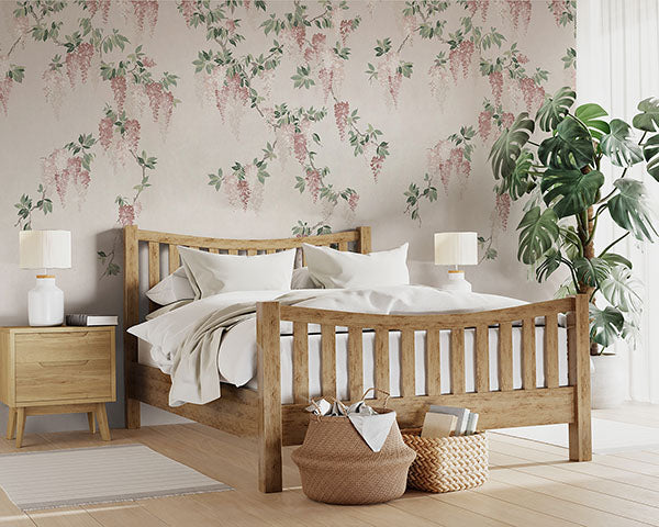 Purchase 4164-50939 Advantage Wallpaper, Wisteria Blush Wall Mural - Westbury Forest12