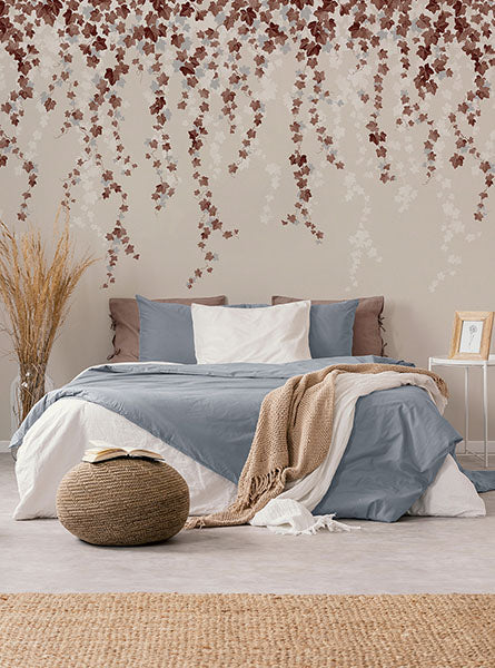 Purchase 4164-50941 Advantage Wallpaper, Trailing Ivy Brown Wall Mural - Westbury Forest12