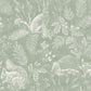 Purchase 4164-M1801 Advantage Wallpaper, Woodland Green Toile - Westbury Forest