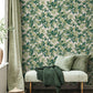 Purchase 4164-M1804 Advantage Wallpaper, Canopy Green Leaf - Westbury Forest12