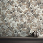 Purchase 4164-M1806 Advantage Wallpaper, Canopy Beige Leaf - Westbury Forest1