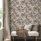 Purchase 4164-M1806 Advantage Wallpaper, Canopy Beige Leaf - Westbury Forest12