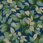 Purchase 4164-M1807 Advantage Wallpaper, Canopy Navy Leaf - Westbury Forest