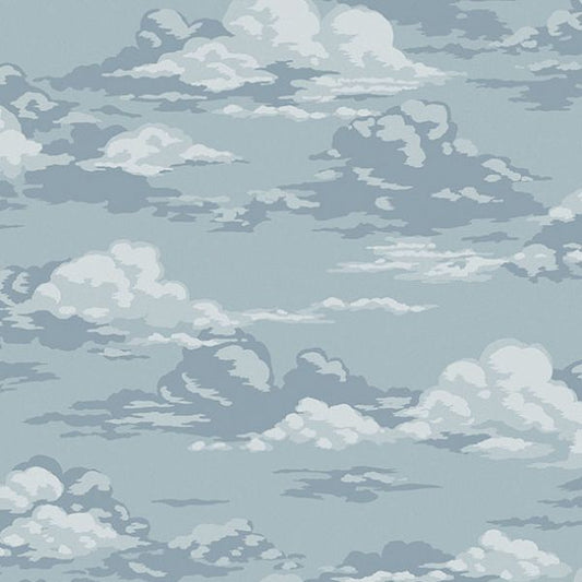 Purchase 4164-M1808 Advantage Wallpaper, Cumulus Blue Clouds - Westbury Forest