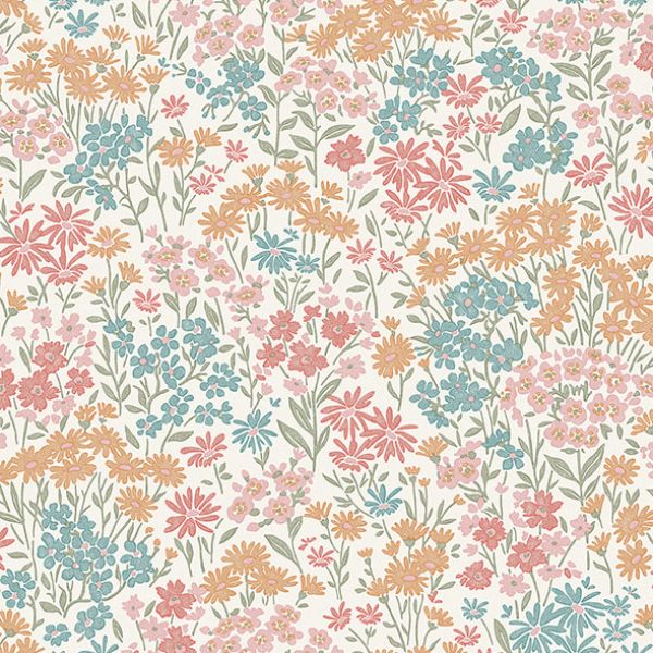 Purchase 4164-M1811 Advantage Wallpaper, Ditsy Multi Daisies - Westbury Forest