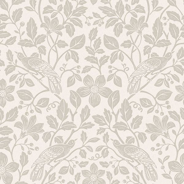Purchase 4164-M1815 Advantage Wallpaper, Marlow Bone Bird Vine - Westbury Forest