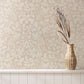 Purchase 4164-M1817 Advantage Wallpaper, Marlow Beige Bird Vine - Westbury Forest1