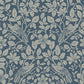 Purchase 4164-M1818 Advantage Wallpaper, Marlow Dark Blue Bird Vine - Westbury Forest