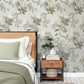 Purchase 4164-M1821 Advantage Wallpaper, Chestnut Grey Floral - Westbury Forest12