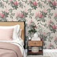 Purchase 4164-M1822 Advantage Wallpaper, Chestnut Pink Floral - Westbury Forest12