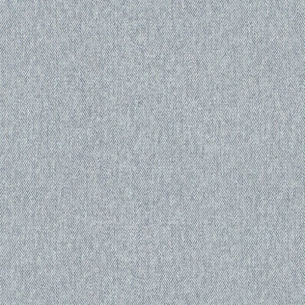 Purchase 4164-M1824 Advantage Wallpaper, Herringbone Blue Tweed - Westbury Forest