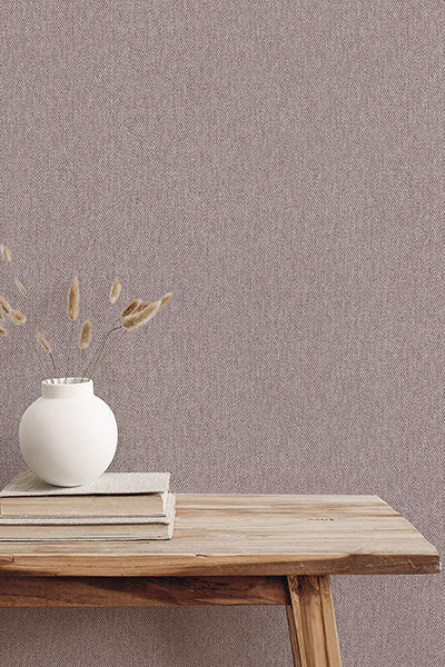 Purchase 4164-M1826 Advantage Wallpaper, Herringbone Lavender Tweed - Westbury Forest1