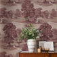 Purchase 4164-M1828 Advantage Wallpaper, Sherwood Merlot Glade - Westbury Forest1