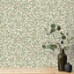 Purchase 4164-M1840 Advantage Wallpaper, Winter Berry Green Vine - Westbury Forest1