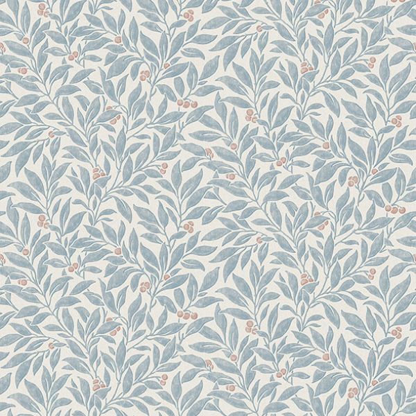 Purchase 4164-M1841 Advantage Wallpaper, Winter Berry Blue Vine - Westbury Forest