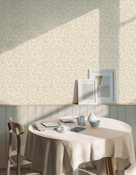 Purchase 4164-M1842 Advantage Wallpaper, Winter Berry Beige Vine - Westbury Forest12