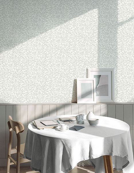 Purchase 4164-M1843 Advantage Wallpaper, Winter Berry Light Grey Vine - Westbury Forest12