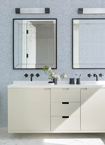 Purchase 4168-15555 Advantage Wallpaper, Aged Patina Sterling Distressed - Kitchen & Bath 21