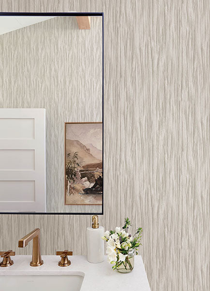 Purchase 4168-17728 Advantage Wallpaper, Kahuna Neutral Waves - Kitchen & Bath 21