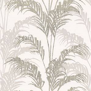 Purchase 4168-17737 Advantage Wallpaper, Rattan Silver Palm - Kitchen & Bath 2