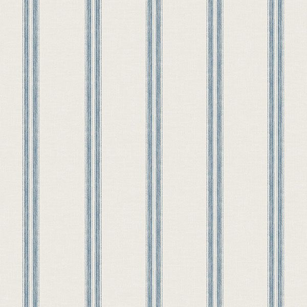 Purchase 4169-13075 Chesapeake Wallpaper, Johnny Blue Stripes - Oak & Moss