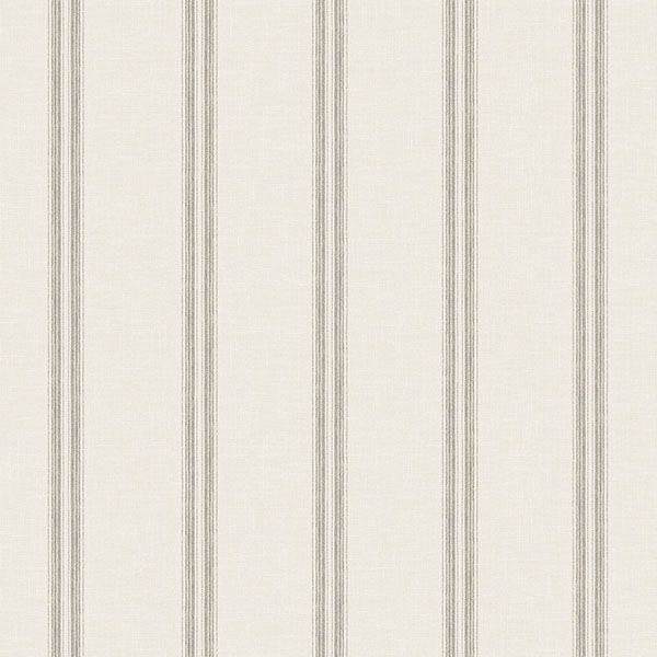 Purchase 4169-13076 Chesapeake Wallpaper, Johnny Charcoal Stripes - Oak & Moss
